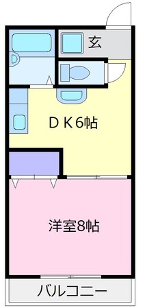 アンビエンテ茱萸木の物件間取画像